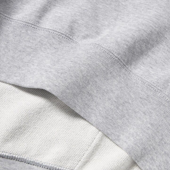 sudadera con capucha y cremallera uniqlo para hombre gris