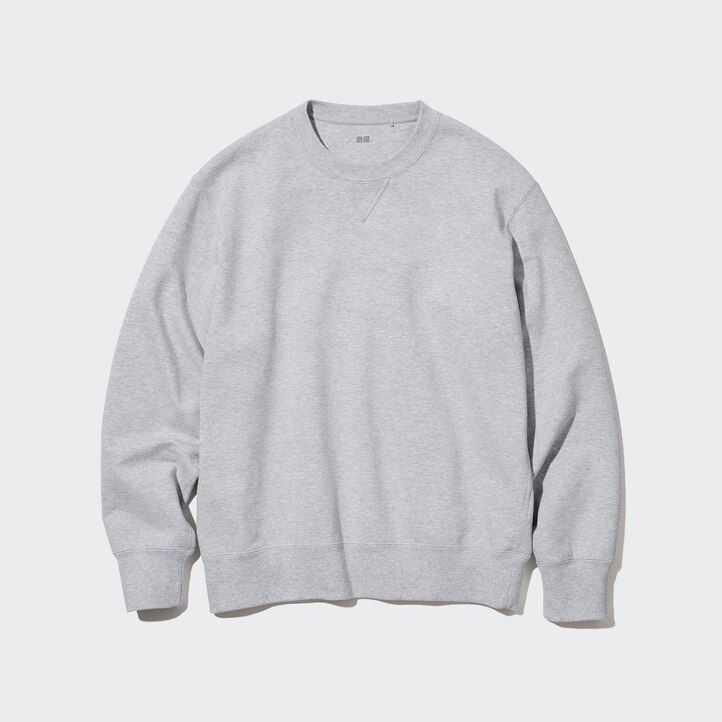 sudadera con capucha de algodón uniqlo para hombre cuello redondo color azul marino