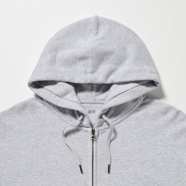 sudadera con capucha y cremallera uniqlo sweat para hombre azul