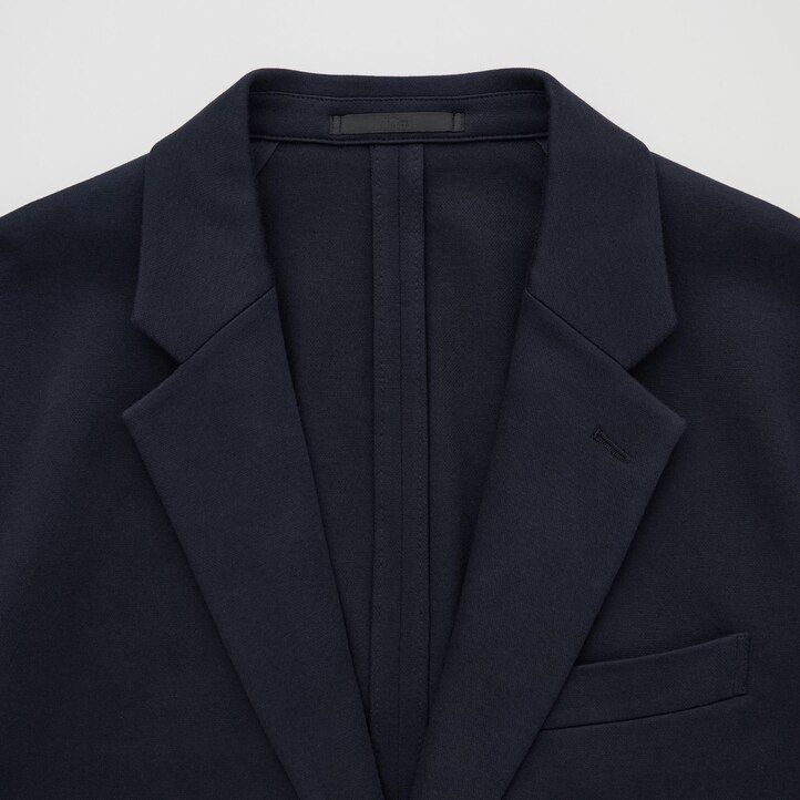 chaquetas uniqlo comfort para hombre en gris oscuro