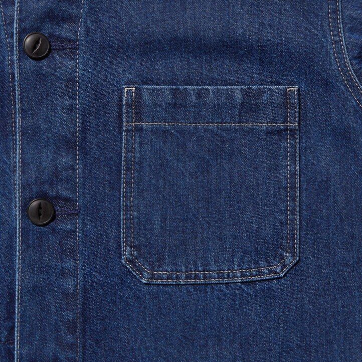 chaquetas vaqueras utilitarias uniqlo para hombre en azul