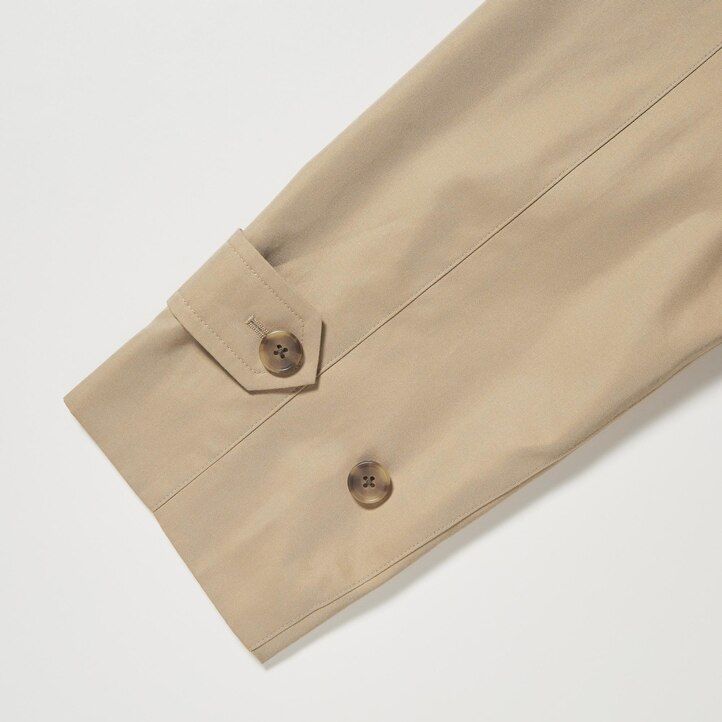 chaquetas tipo gabardina uniqlo para hombre en color azul marino