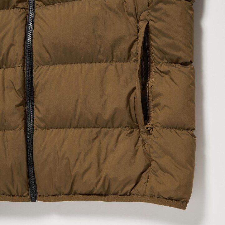 chaquetas uniqlo ultra light down 3d cut para hombre color marrón