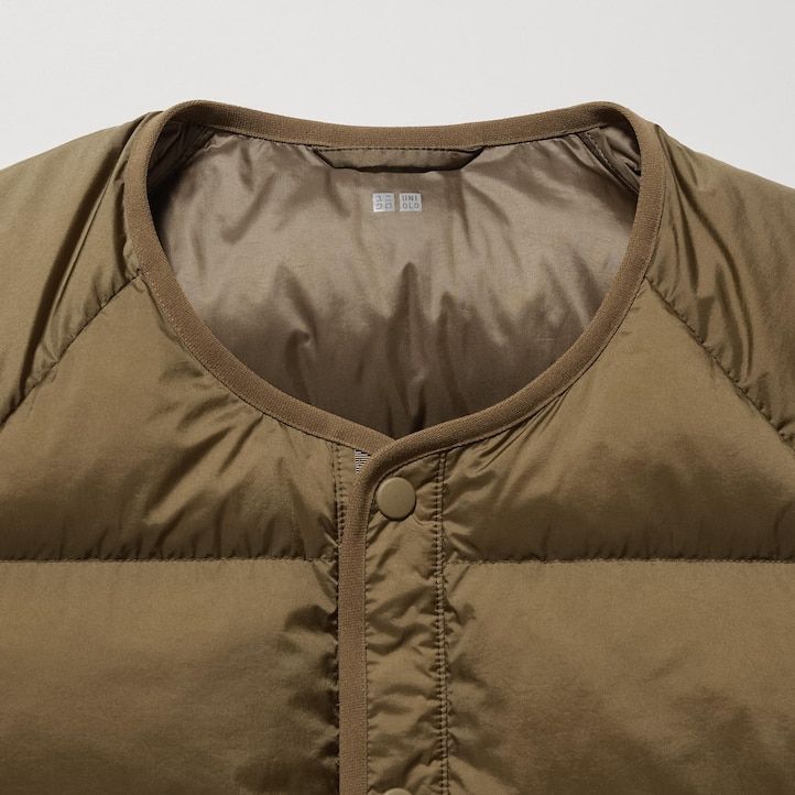chaquetas de plumón reciclado uniqlo 100 gris para hombre