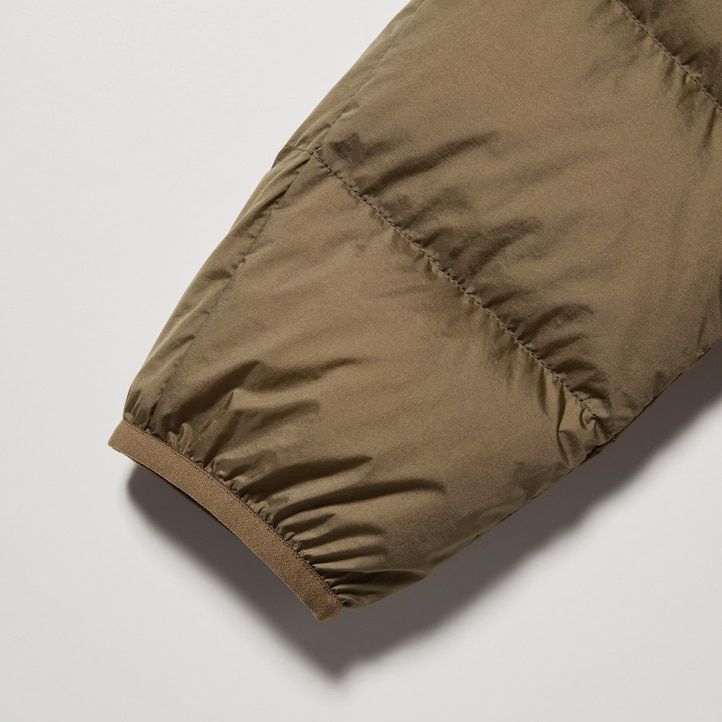 chaquetas de plumón reciclado uniqlo 100 gris para hombre