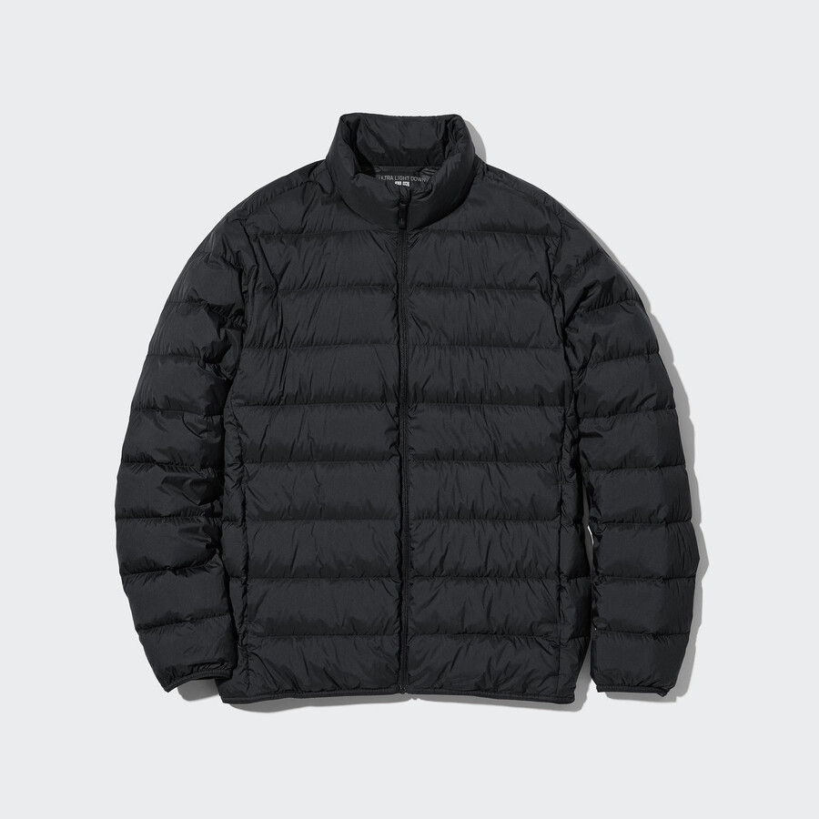 chaquetas uniqlo ultra light down 3d cut para hombre color negro