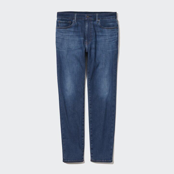 vaqueros uniqlo ezy ultra stretch soft para hombre color negro