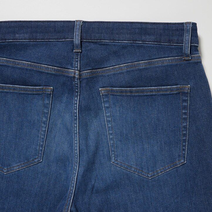 vaqueros uniqlo ezy ultra stretch soft para hombre color negro
