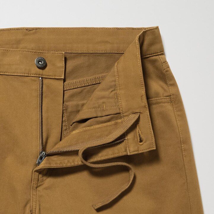 vaqueros ajustados ultraelásticos uniqlo de color gris para hombre