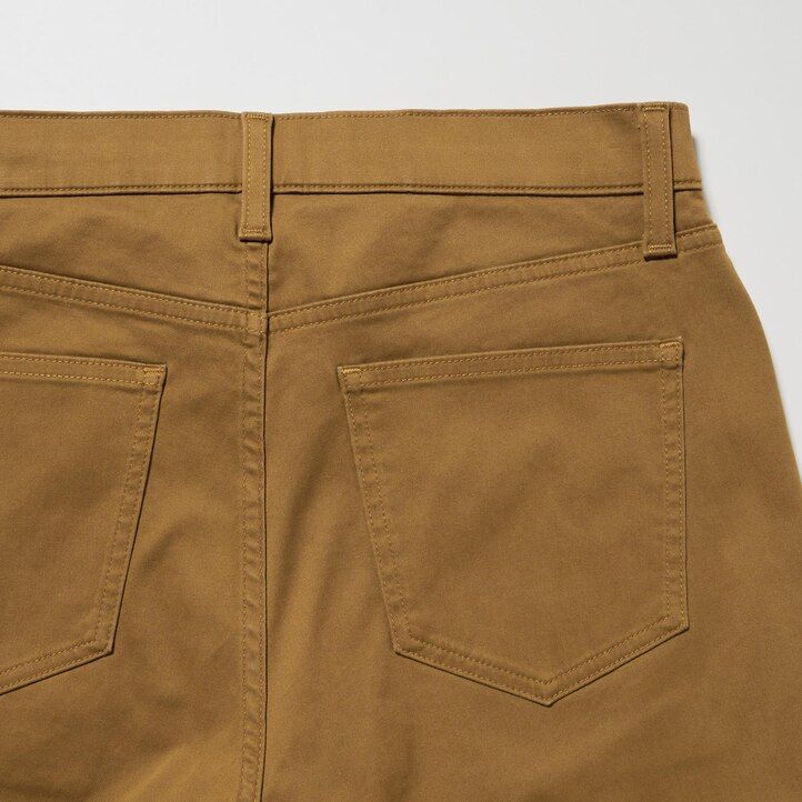 vaqueros ajustados ultraelásticos uniqlo de color gris para hombre