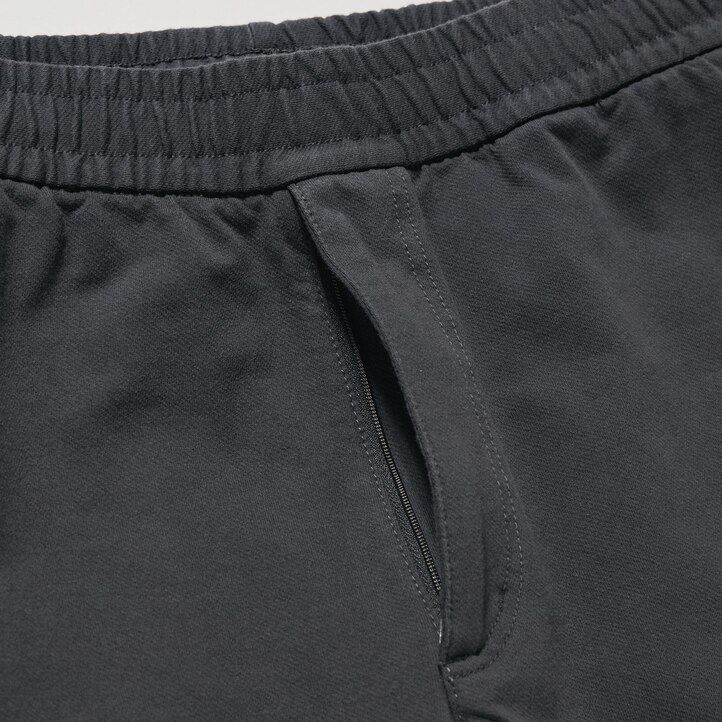 pantalones deportivos uniqlo beige de jersey lavado hasta los tobillos para hombre