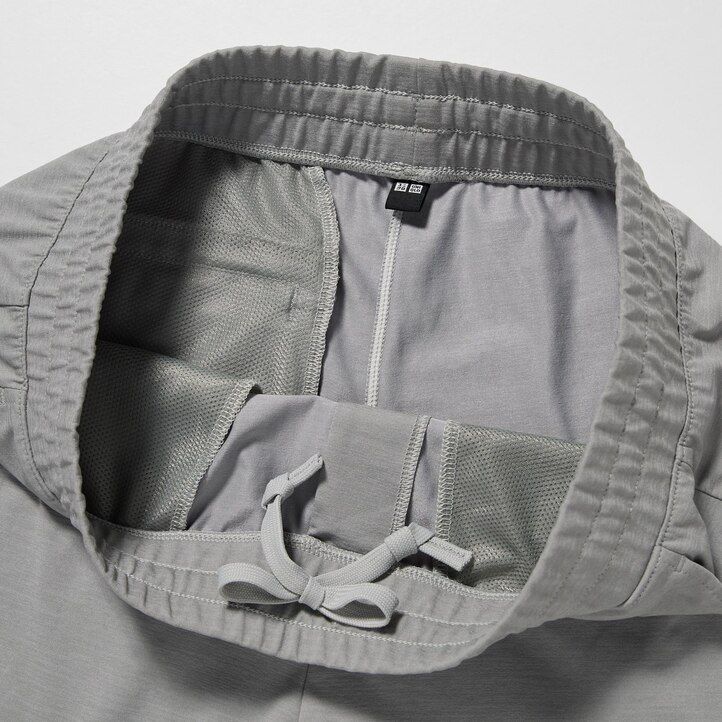pantalones deportivos uniqlo ultra stretch dry ex para hombre gris oscuro