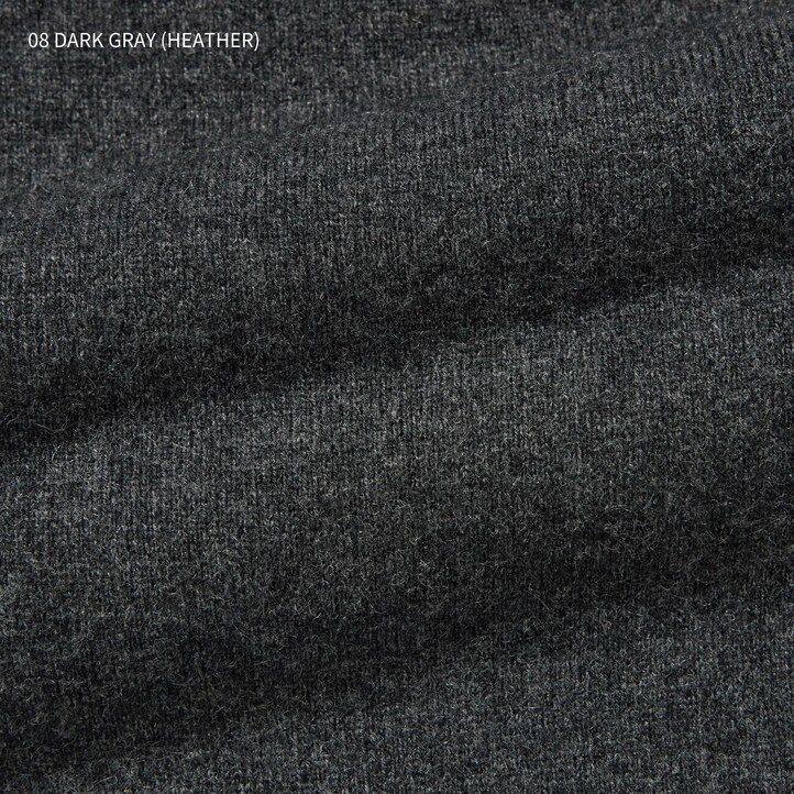 suéteres uniqlo 100pctshmere para hombre en gris oscuro