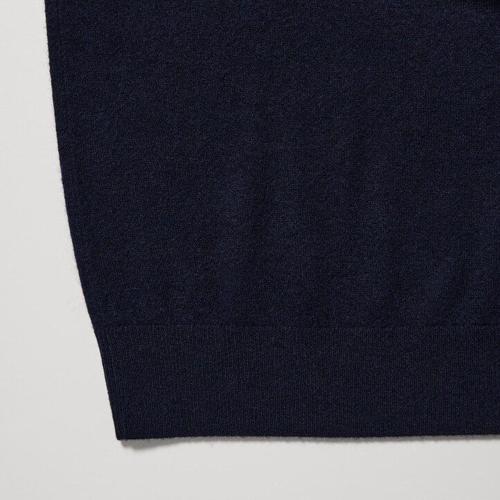 suéteres uniqlo 100pctshmere para hombre en gris oscuro