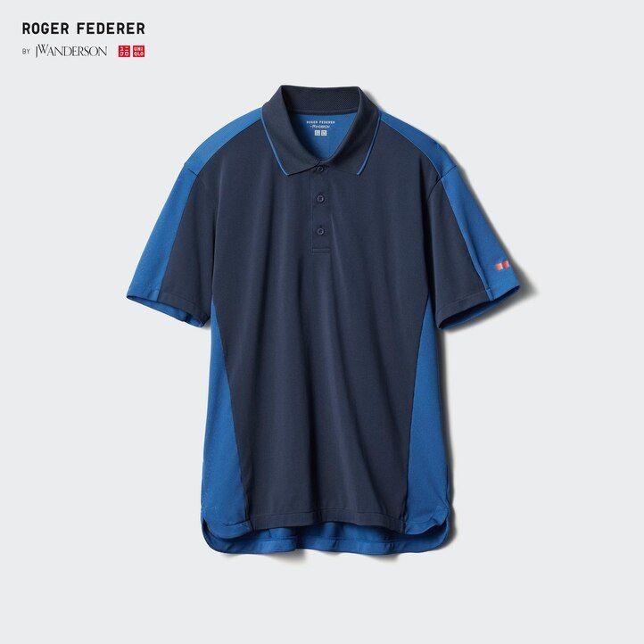 polo uniqlo dry ex gris para hombre