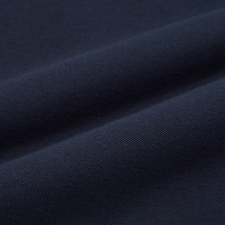 polo uniqlo airism piqué temporada 2021 hombre azul marino