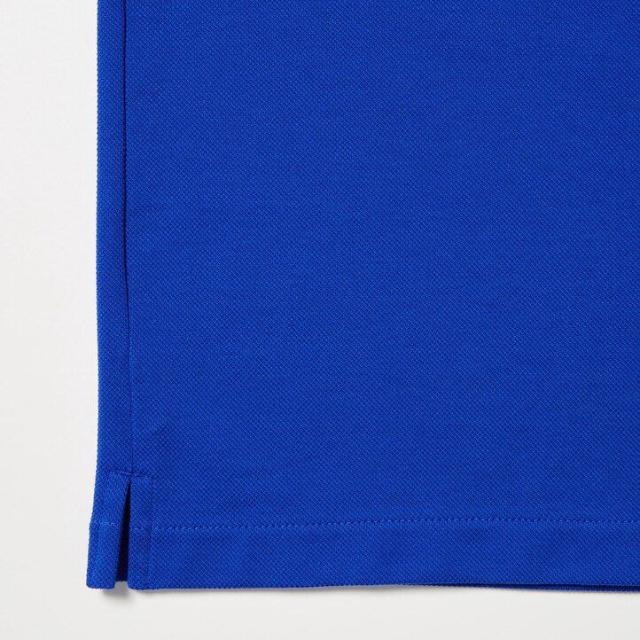 polo uniqlo dry piqué para hombre blanco