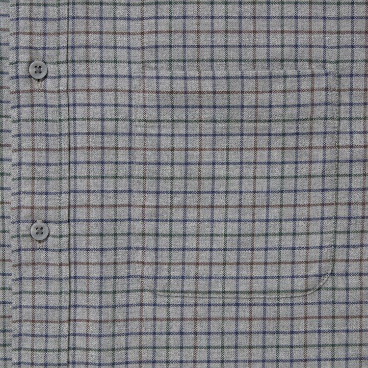 camisas de franela uniqlo de corte regular con cuello abotonado y cuadros para hombre color blanco