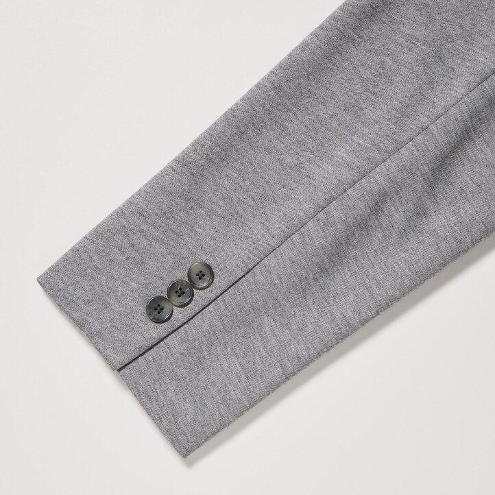 trajes cómodos uniqlo para hombre en azul marino