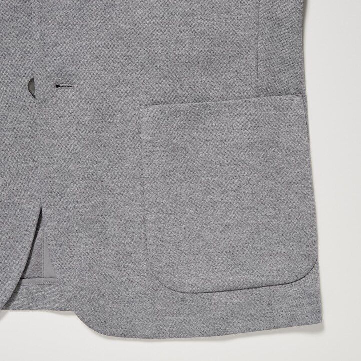 trajes cómodos uniqlo para hombre en azul marino