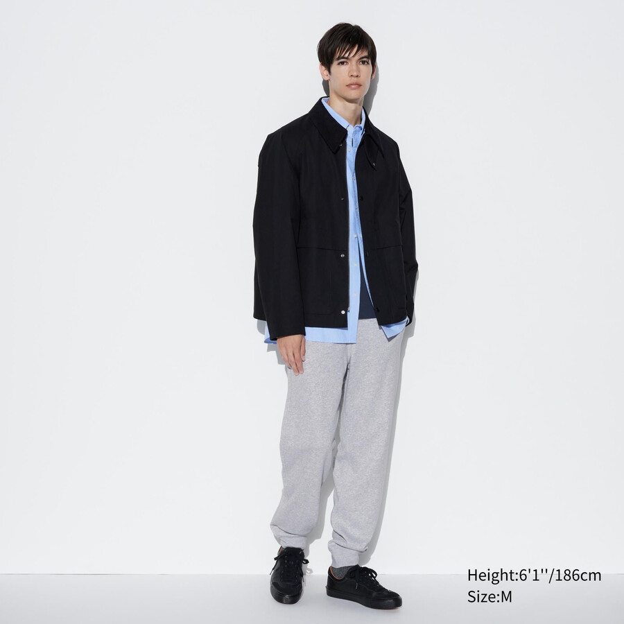 pantalones deportivos uniqlo para hombre en gris
