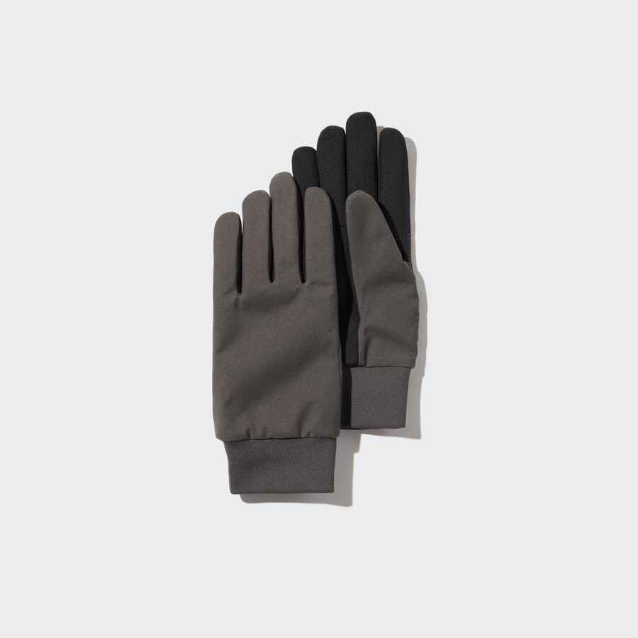 bolsos para guantes con pantalla táctil uniqlo para mujer gris oscuro