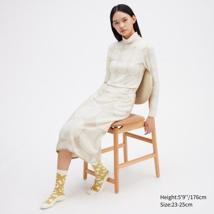 calcetines térmicos negros uniqlo heattech para mujer