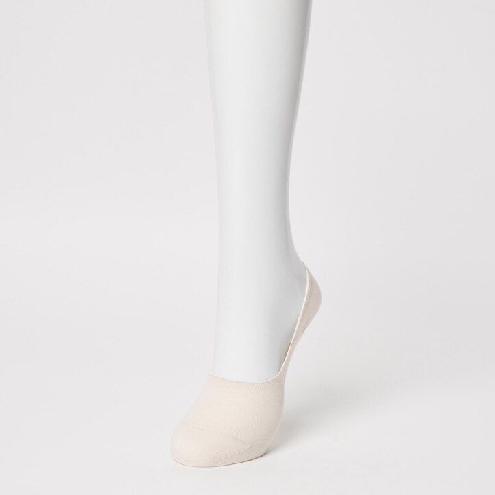 calcetines invisibles blancos uniqlo para mujer tres pares