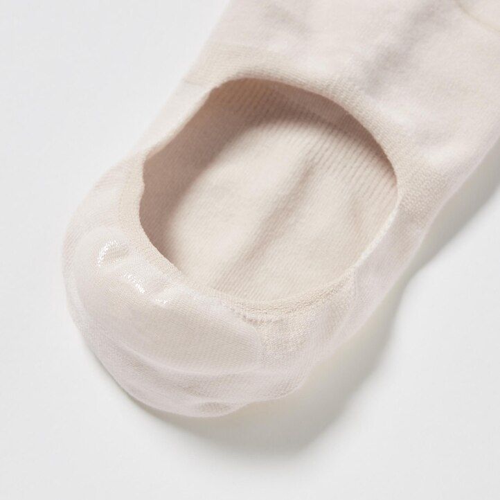 calcetines invisibles blancos uniqlo para mujer tres pares
