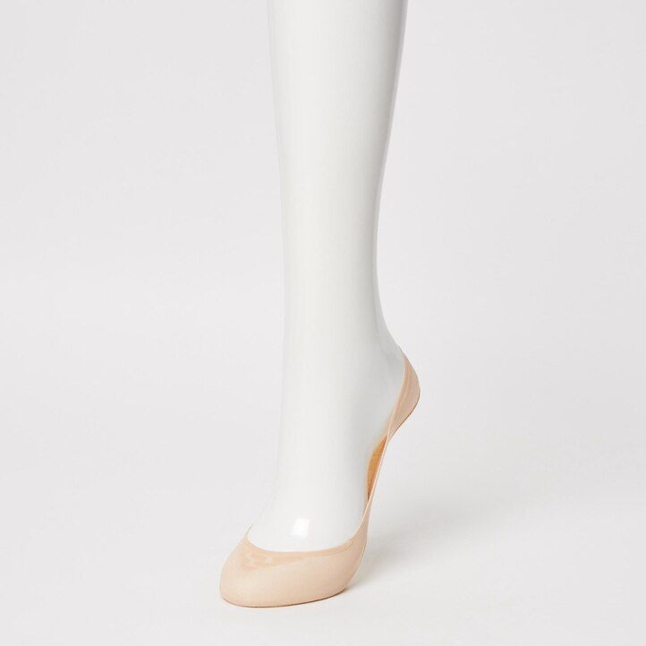 calcetines invisibles invisibles uniqlo beige para mujer tres pares
