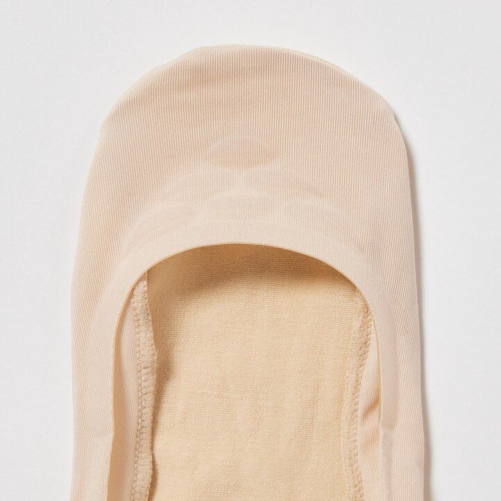 calcetines invisibles invisibles uniqlo beige para mujer tres pares