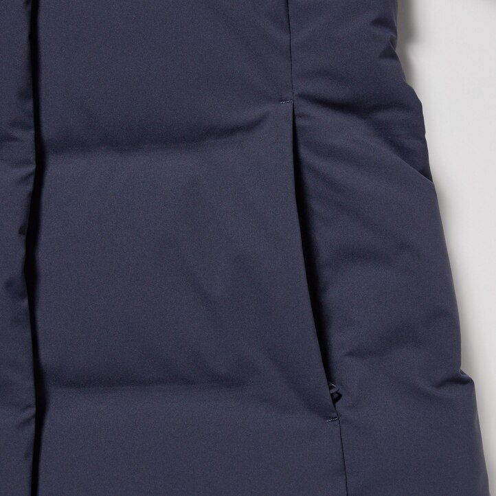 chaquetas de plumón sin costuras uniqlo grises para mujer