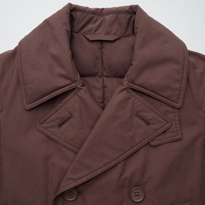 chaqueta corta acolchada uniqlo negra para mujer