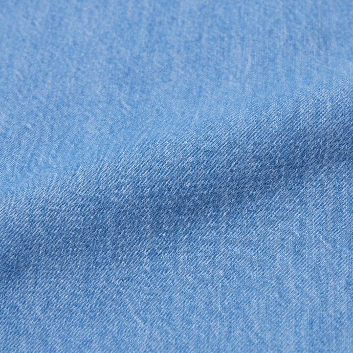 vaqueros azules uniqlo denim wide straight legrgo para mujer