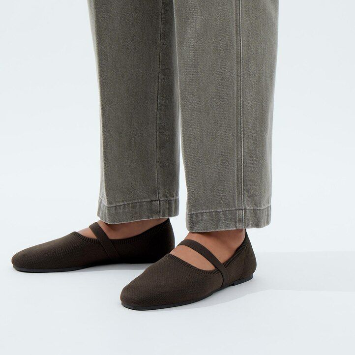 vaqueros rectos uniqlo para mujer gris oscuro