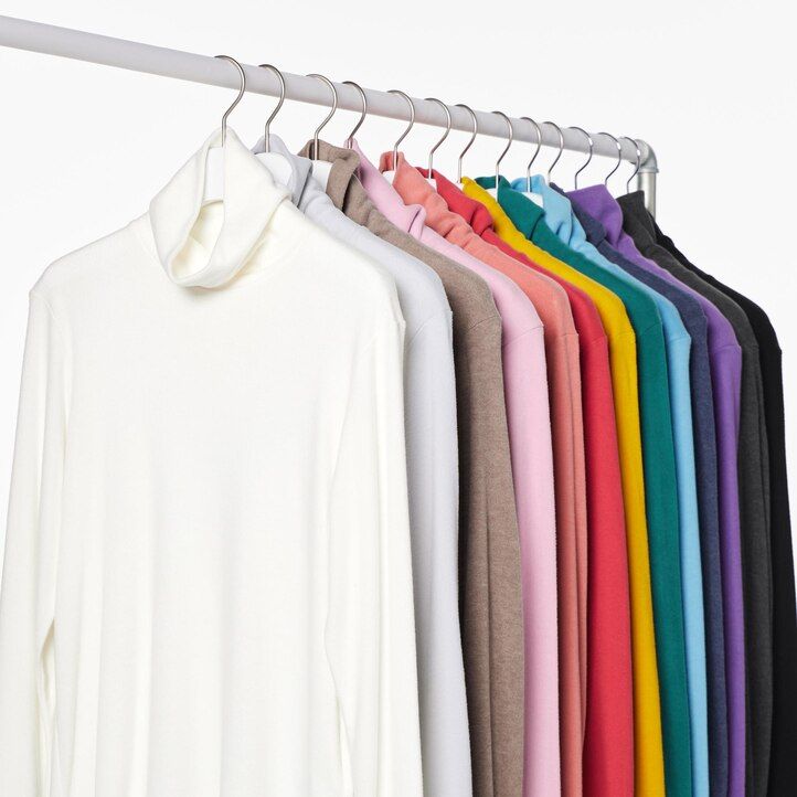 camisetas térmicas uniqlo heattech con mangas de polar para mujer