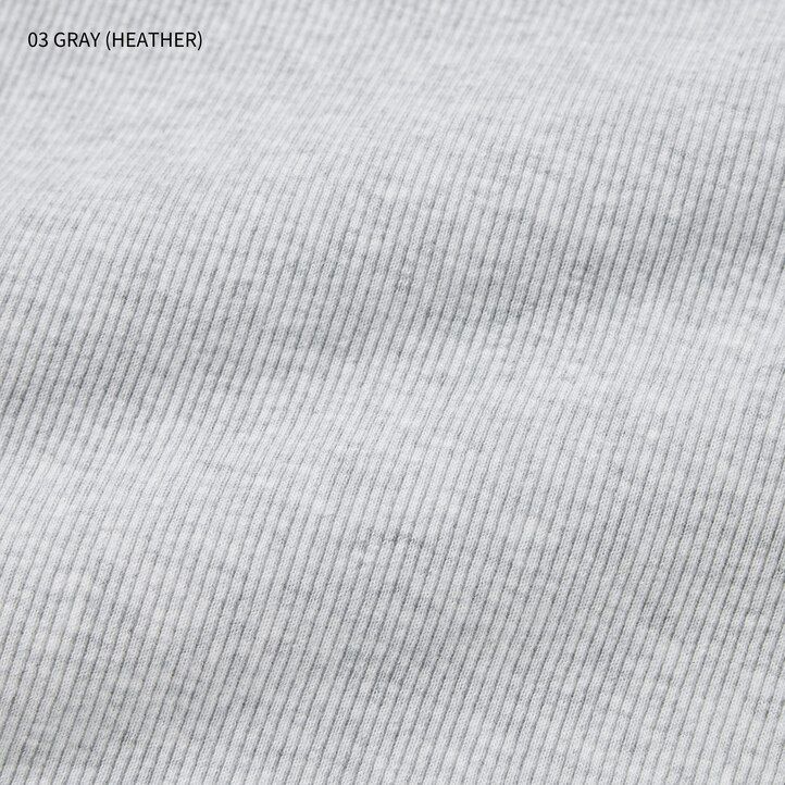 camisetas cortas sin mangas de canalé uniqlo para mujer blancas