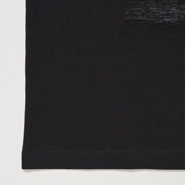camisetas de mujer uniqlo peace for all graphic daido moriyama negras