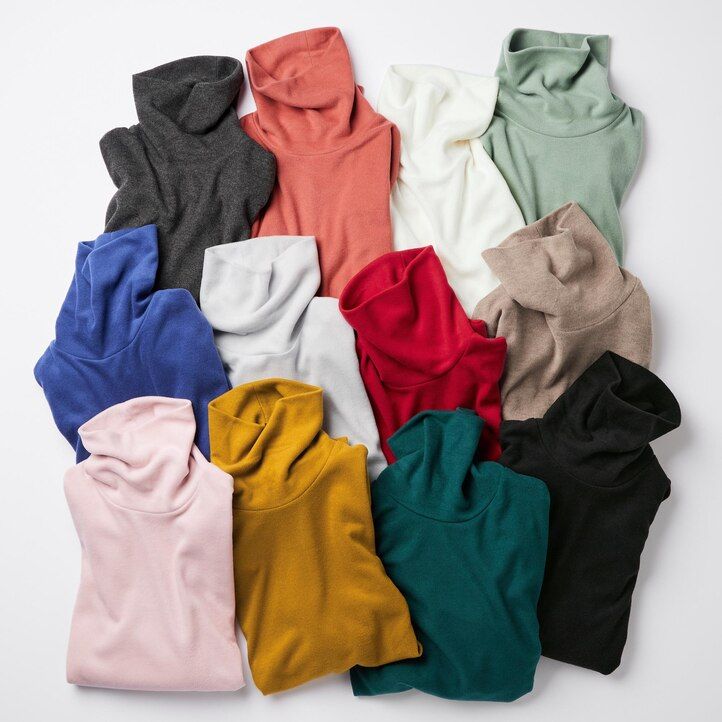 camisetas térmicas con mangas de polar uniqlo heattech para mujer color gris