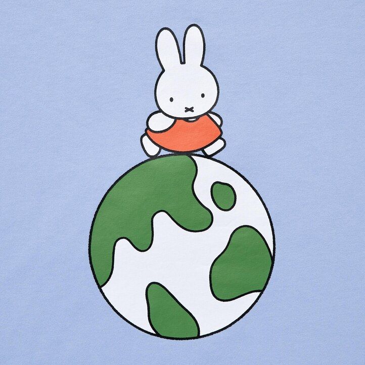 camisetas de mujer uniqlo peace for all graphic dick bruna en azul