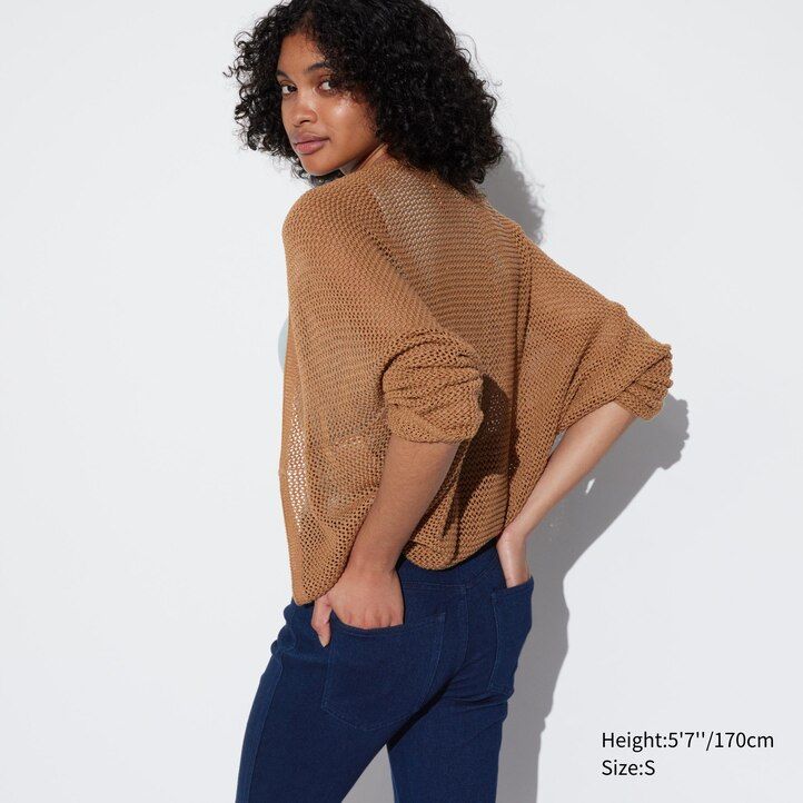 tops vaqueros ultraelásticos uniqlo azules para mujer