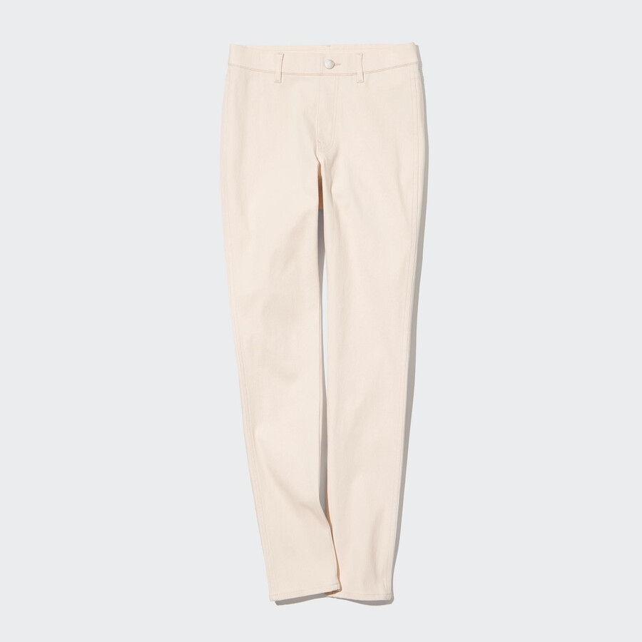 tops uniqlo ultra stretch para mujer blancos