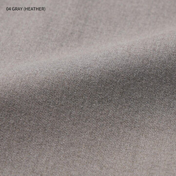 tops plisados grises uniqlo heattech para mujer