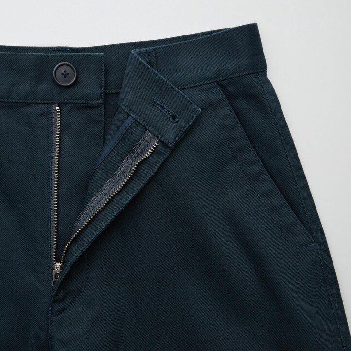 tops chinos uniqlo negros para mujer
