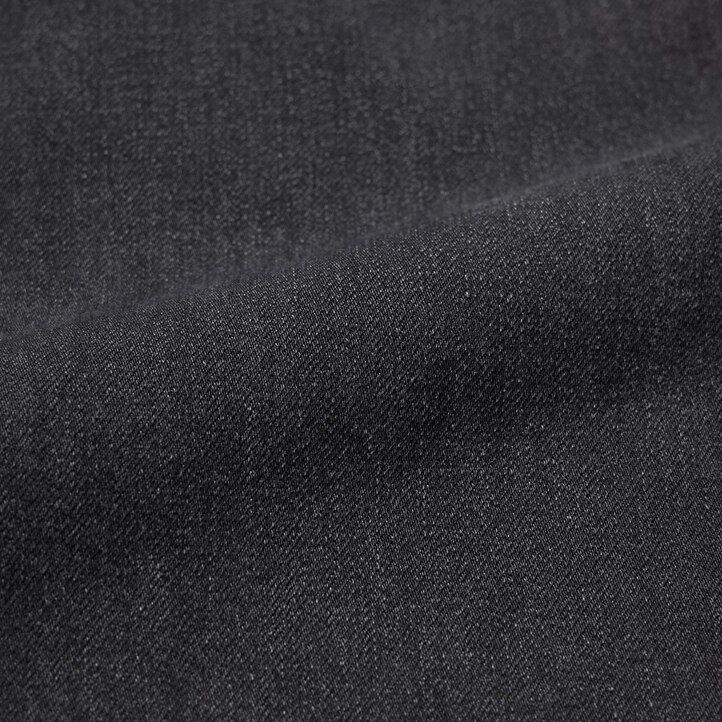 tops vaqueros ultraelásticos uniqlo para mujer en gris oscuro