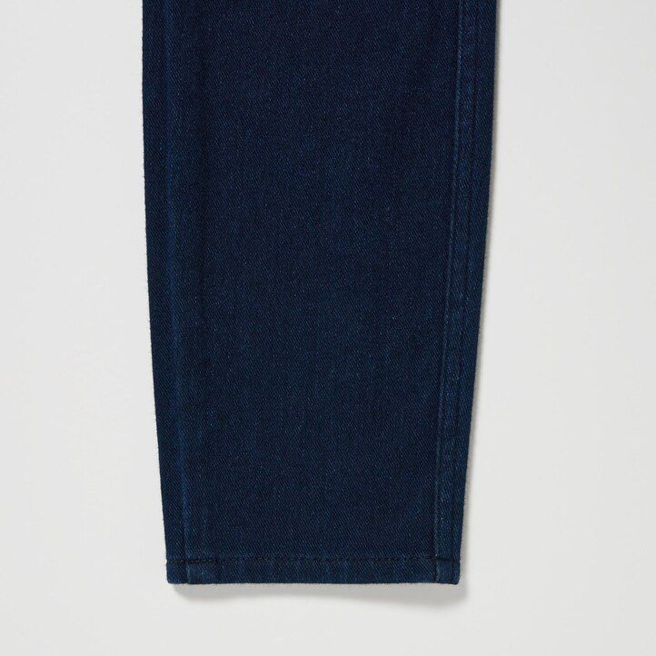tops cortos de tiro alto y ultraelásticos uniqlo para mujer en azul