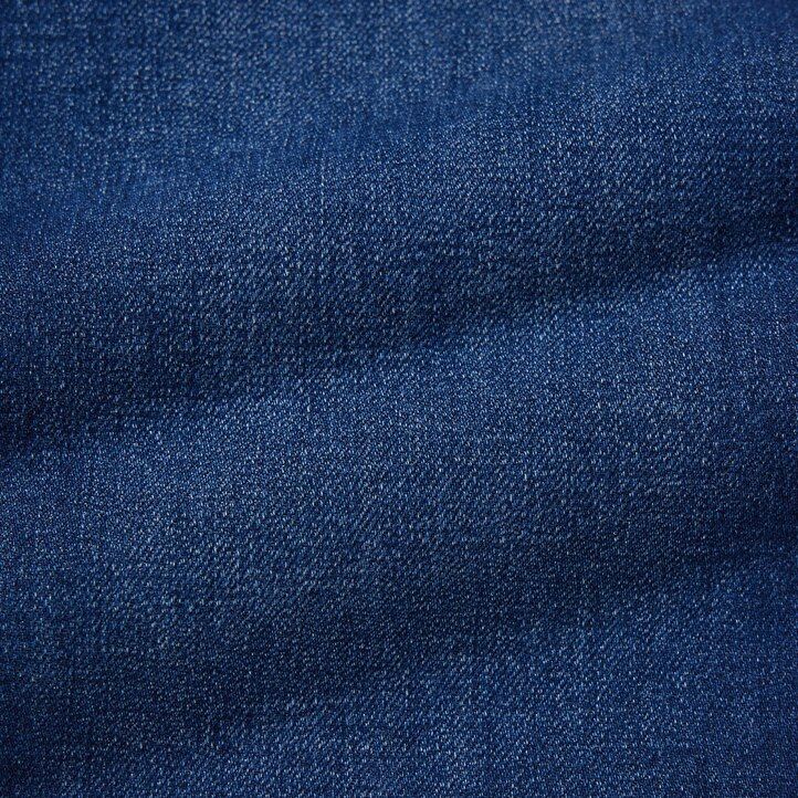 tops de mezclilla ultraelásticos uniqlo azul marino para mujer