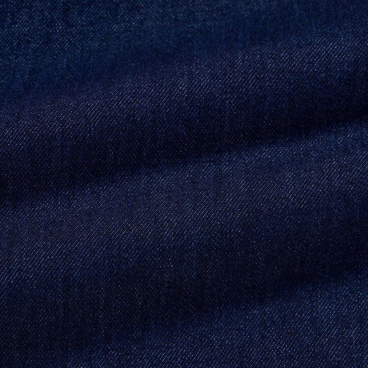 tops de mezclilla ultraelásticos uniqlo azul marino para mujer