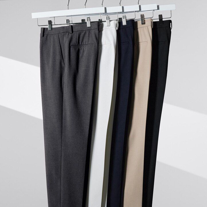 tops elegantes hasta el tobillo grises uniqlo para mujer