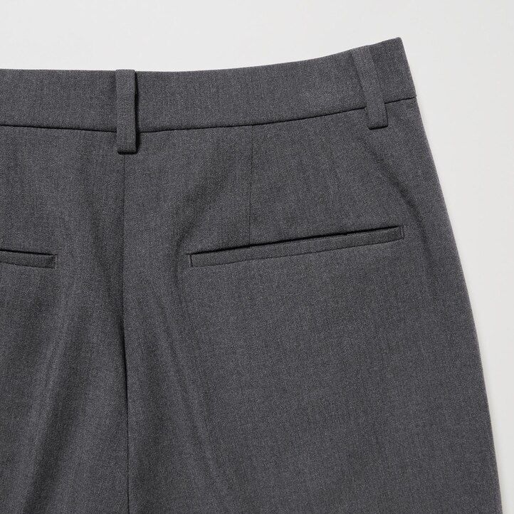 tops elegantes hasta el tobillo grises uniqlo para mujer